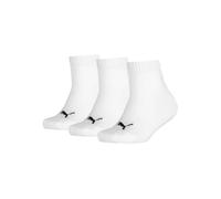 PUMA Kids Plain Quarter Calcetín Unisex niños (Pack de 3)