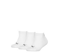 Calcetines puma plain sneaker infantil blanco pack 27 - 30