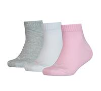 PUMA Kids Quarter Socks (3 Pair Pack) 34 Rose Water