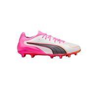 PUMA King 20 Ultimate FG/AG Eclipse Unisex, Rosa blanco, 40.5 EU