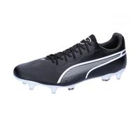 PUMA King Pro Mxsg, Soccer Shoe Unisex Adulto, Black White, 46.5 EU