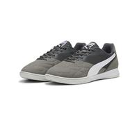 PUMA King Top IT, Soccer Shoe Unisex Adulto, Shadow Gray White-Glacial Gray, 38 EU