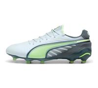 PUMA King Ultimate Firm GroundArtificial Ground - Tacos de fútbol para hombre, color naranja, Frosted Dew/Fizzy Apple/Gray Skies, 42.5 EU
