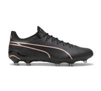 PUMA King Ultimate Firm GroundArtificial Ground - Tacos de fútbol para hombre, color naranja, Negro/rosa cobre, 42 EU