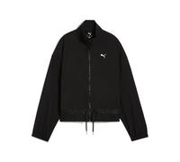PUMA LACE WOVEN JACKET, Chaquetas tejidas Mujer, PUMA Black, XS