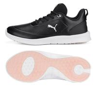 PUMA Laguna Fusion WP Zapatillas Golf Impermeables Mujer Negro/Blanco