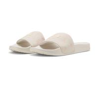 PUMA Leadcat 2.0 Crafted Flowers, Sandalias deslizantes Mujer, Warm White-Almost Apricot-Brandy, 42 EU