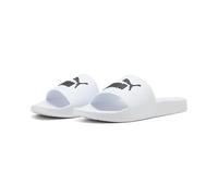 PUMA Leadcat 2.0 Flex Slide - Sandalias unisex, color blanco y negro, talla 6, blanco (puma white)/negro (puma black), 39 EU