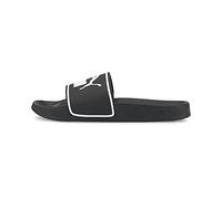 PUMA Leadcat 2.0 Jr, Slide Sandal, Black White, 38 EU