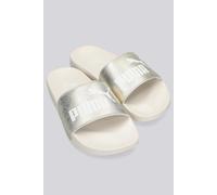 PUMA Sandalias Leadcat 2.0 Metallic Whisper Mujer 38, Gold White Warm