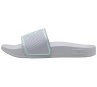 PUMA Leadcat 2.0 PS Slide Sandal, Vibrante Plata y Menta Jelly, 1 UK Niño, Vibrante gelatina plateada y menta, 33 EU
