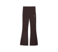 PUMA Leggings acampanados Essentials de talle alto Mujer M, Chocolate Fondue Brown