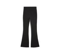 PUMA Leggings acampanados Essentials de talle alto para mujer, Accesoiros, Negro, L L