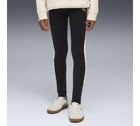 PUMA Leggings con cinta Essentials juveniles, Ropa, Negro, 7-8Y