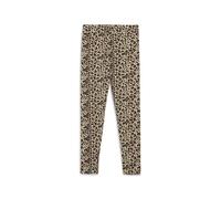 PUMA Leggings con estampado animal Essentials juvenil, Ropa, Beige, 5-6Y 5-6Y