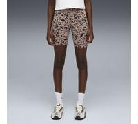 PUMA Leggings cortos Graphic con estampado animal juveniles, Ropa, Beige, 11-12Y