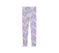 PUMA Leggings de cintura alta estampados juveniles, Ropa, Morado, 9-10Y 9-10Y