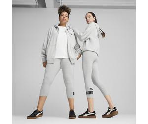 PUMA Leggings piratas ESS No. 1 Logo para mujer, Ropa, Gris, L