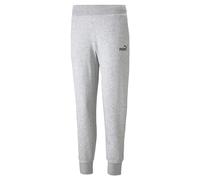 PUMA Leggins ajustados Train Elastic 78 para mujer, gris claro jaspeado, talla M