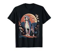 Puma León De Montaña Luna Japonesa Camiseta