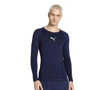 PUMA Liga Baselayer LS, Camiseta Técnica Hombre, Peacoat, S