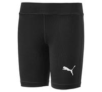 PUMA Liga Baselayer Short Tight, Pantalones Cortos Unisex Niños, Negro, 15-16 años