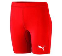 Puma Liga Baselayer Shorttight Jr, Pantalones Cortos Para Niños, Rojo (Puma Red), 140