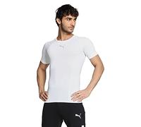 PUMA Liga Baselayer SS Camiseta Técnica, Hombre, White, XL
