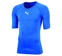 Puma Liga Baselayer SS Jr Camiseta Técnica, Unisex niños, Electric Blue Lemonade, 140