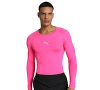 PUMA Liga Baselayer tee LS Camiseta, Unisex Adulto, Fluo Pink, 2XL