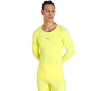PUMA Liga Baselayer tee LS Camiseta, Unisex Adulto, Fluo Yellow, 2XL