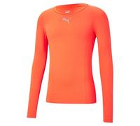 Puma Liga Baselayer tee LS, Camisetas Hombre, Neon Sun,