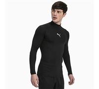 PUMA LIGA Baselayer Tee LS Warm T-Shirt, Hombre, Puma Black, XXL