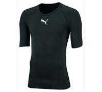 Puma Liga Baselayer Tee SS Jr, Camiseta para Niños, Negro (Puma Black), 128
