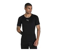 PUMA Liga Baselayer tee SS T-Shirt, Hombre, Black, M