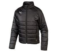PUMA Liga Casuals Padded Jr Chaqueta de Entrenamiento, Unisex niños, Black, 116