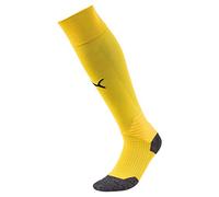 Puma Liga Socks Calcetines, Unisex adulto, Amarillo (Cyber Yellow/Puma Black), 43-46 (Talla de fabricante: 4)