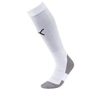 Puma Liga Socks Core, Calcetines para Hombre, Blanco (White/Black), 43-46 (Talla del fabricante: 4)