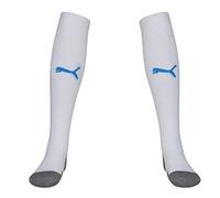 Puma Liga Socks Core, Calcetines para Hombre, Blanco (White/Electric Blue Lemonade), 35-38 (Talla del fabricante: 2)