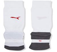 Puma Liga Socks Core, Calcetines para Hombre, Blanco (White/Red), 43-46 (Talla del fabricante: 4)