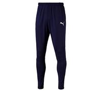 PUMA Liga Training Pants Pro Pantalones, Hombre, Morado (Peacoat-Puma White), L