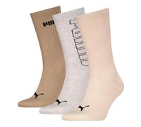 PUMA Logo de Malla de algodón Reciclado Calcetín, Neutral Combo, 39-42 (Pack de 3) Unisex Adulto