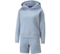 PUMA Loungewear 7" Shorts Suit FL Chándal, Mujer, Azul Lavado, XL