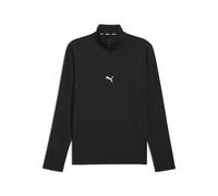 Puma M CLOUDSPUN 1/4 Zip, Felpe dell'equipaggio Unisex Adulto, Puma Black,