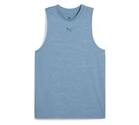 PUMA M CLOUDSPUN - Camiseta sin Mangas en Relieve Azul frío