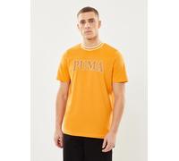 Puma M Squad Big Graf Tee M Naranja