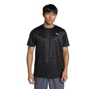 PUMA M TAD Essentials AOP tee, Camisetas Unisex Adulto, PUMA Black,