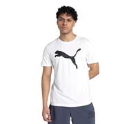 PUMA M TAD Essentials Solid Cat tee (CF Big Cat), Camisetas Unisex Adulto, PUMA White,