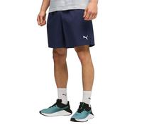 PUMA M TAD Foundations - Pantalón Corto Tejido de 7 Pulgadas con Bolsillos con Cremallera