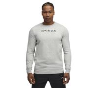 PUMA M x HYROX HEAVYweight Cuello Redondo Gris Claro Jaspeado